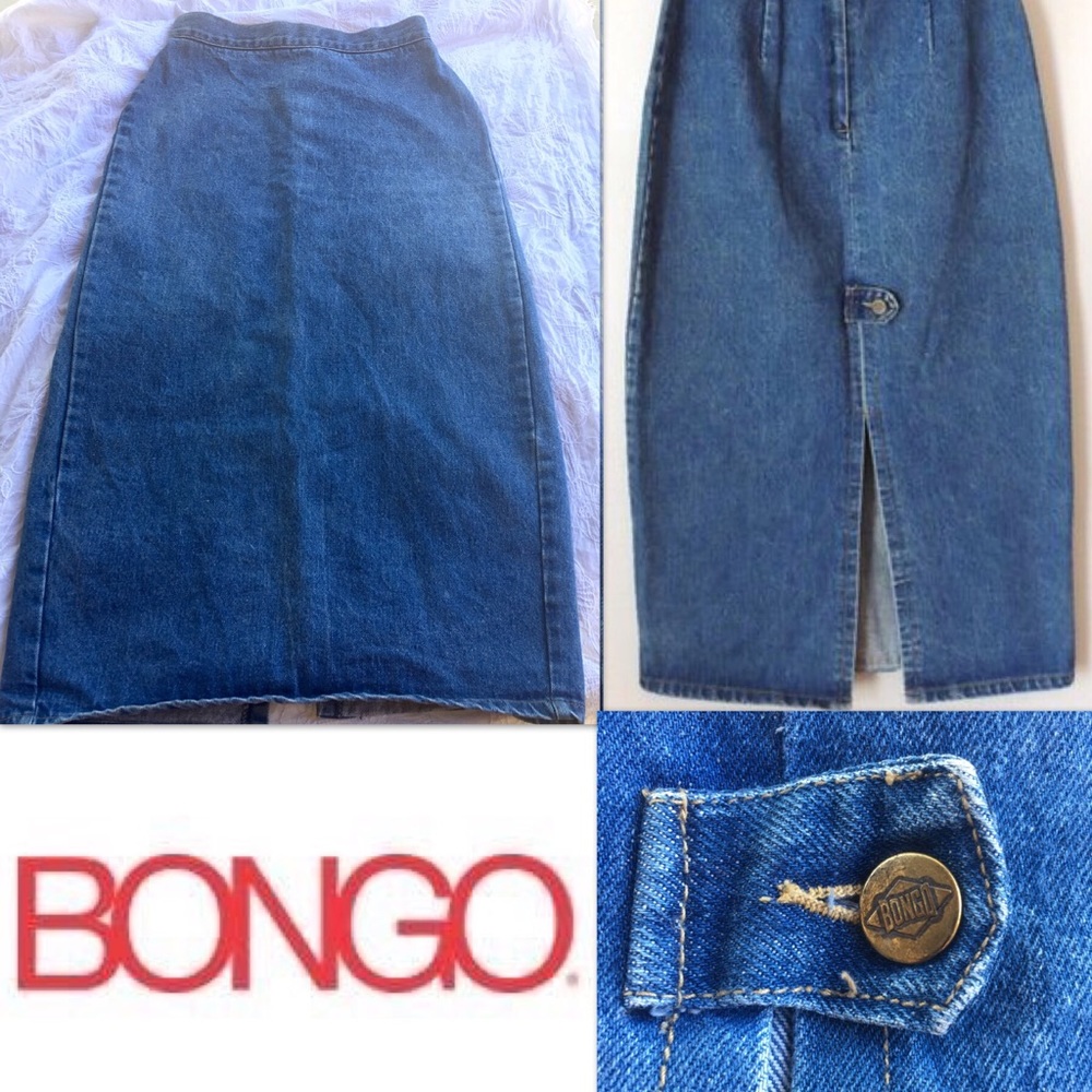 Bongo jean skirt